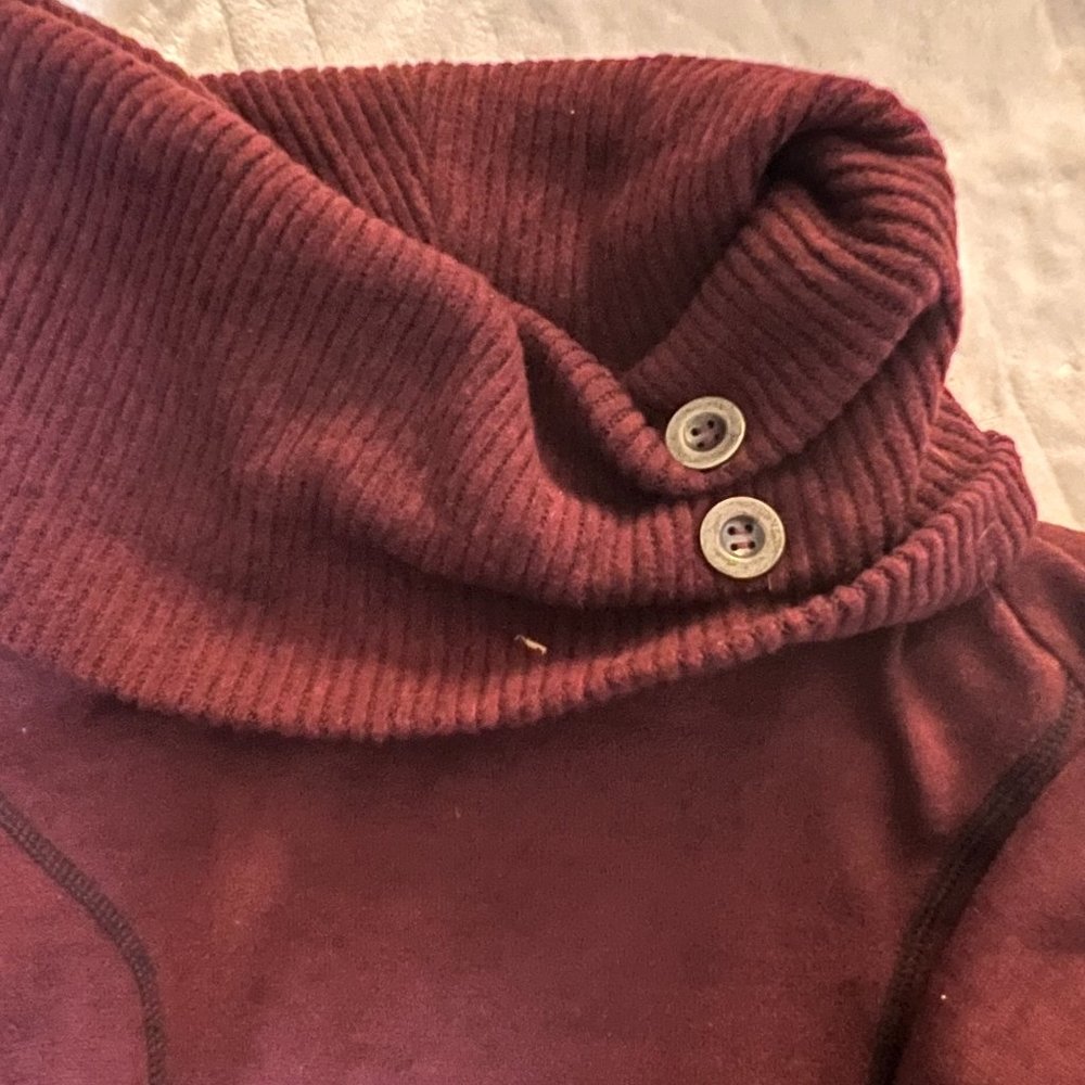 Maroon Sweater Dress